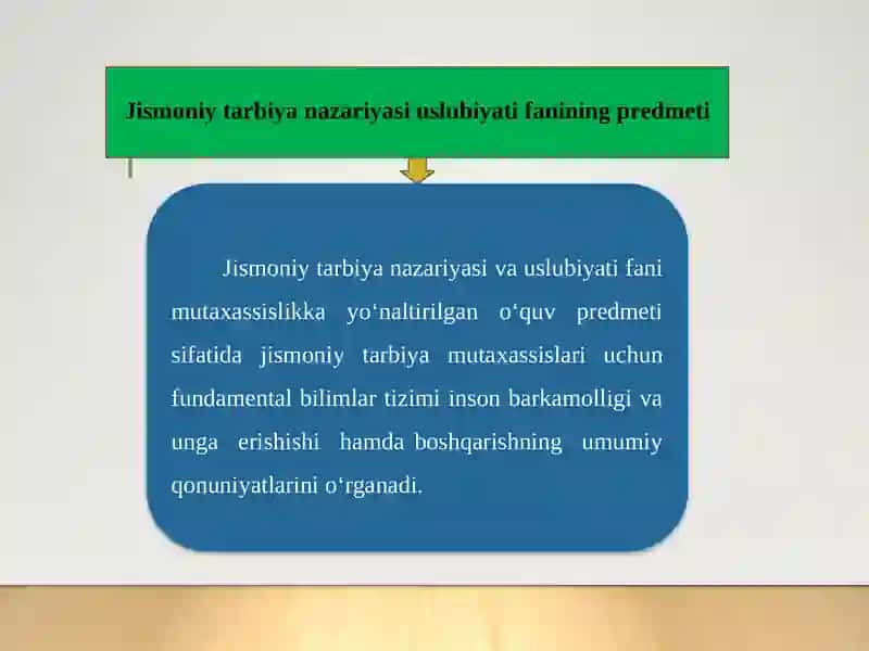 Jismoniy tarbiya nazariyasi va uslubiyati 3