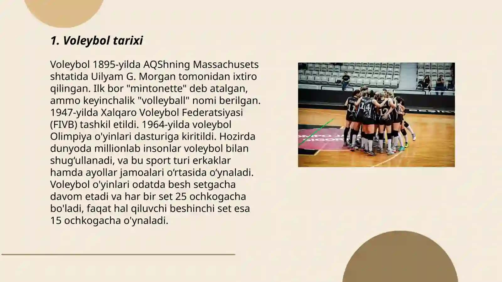Valeybol sport turi 3