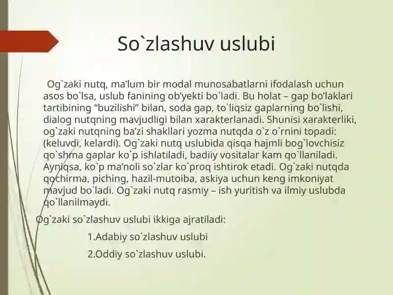 Nutq uslubi 3