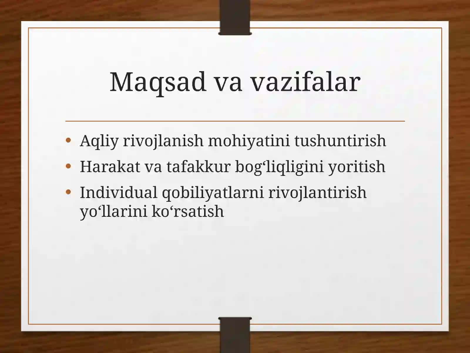 AQLIY RIVOJLANISHNING ASOSIY BOSQICHLARI 3