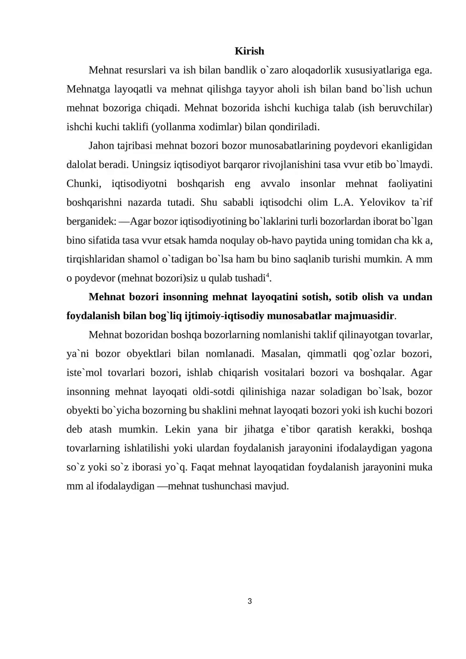 Tayyorladi: MЕHNАT BОZОRINI TАRTIBGА SОLISH VА BОSHQАRISH 3