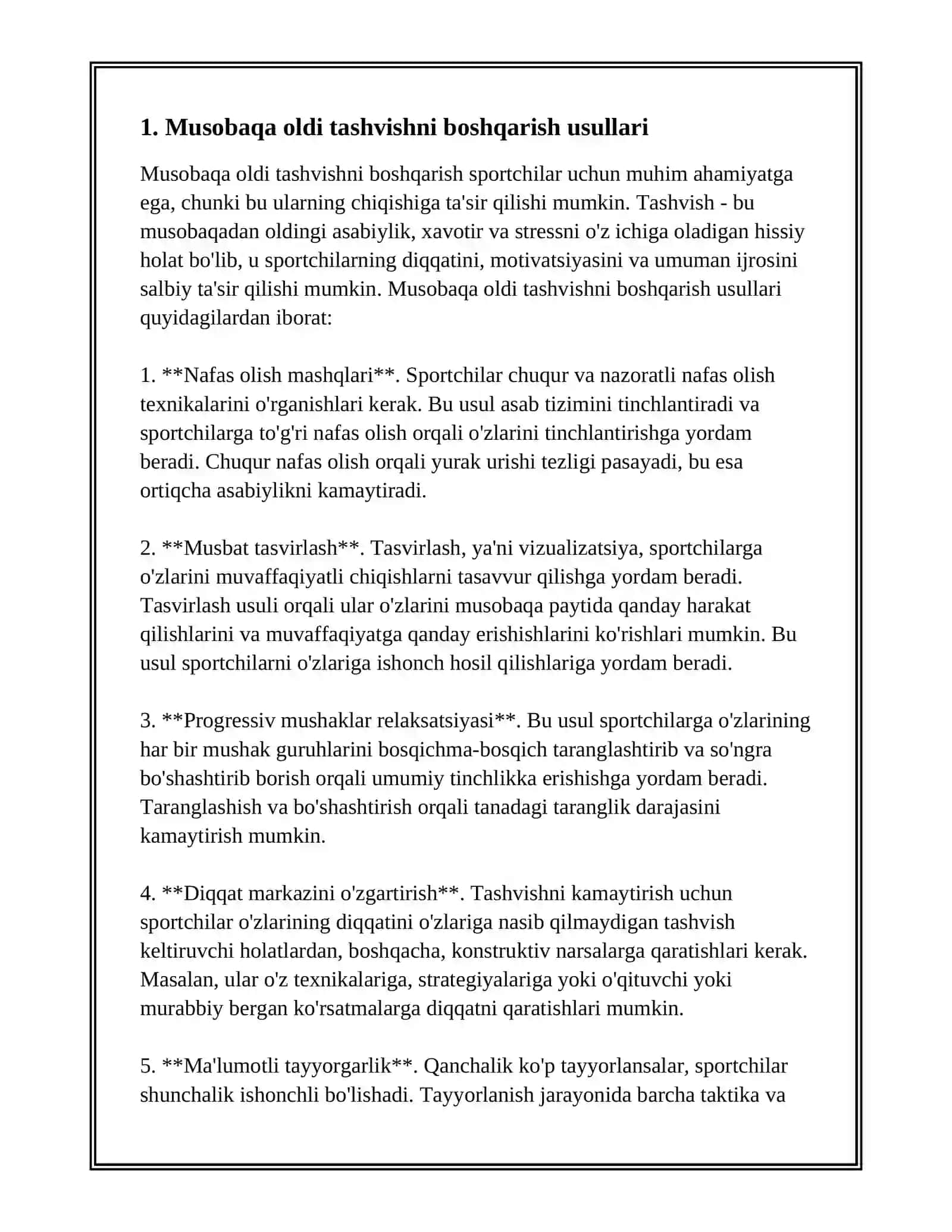 SPORTCHILARNI MUAYYAN MUSOBAQALARI PSIXOLOGIK TAYORLASH 3