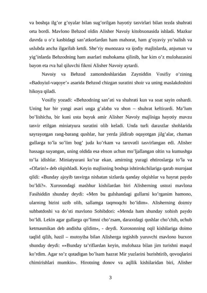 Kamoliddin Behzod va uning Tasviriy san'at Akademiyasi 3