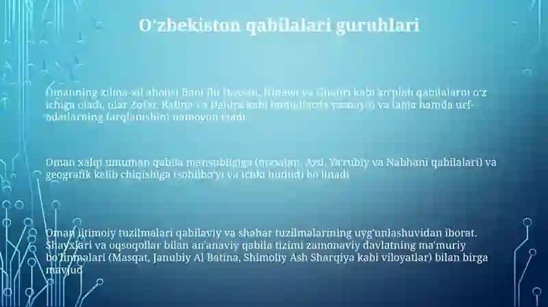 Omanimlar va ularning turlari 3