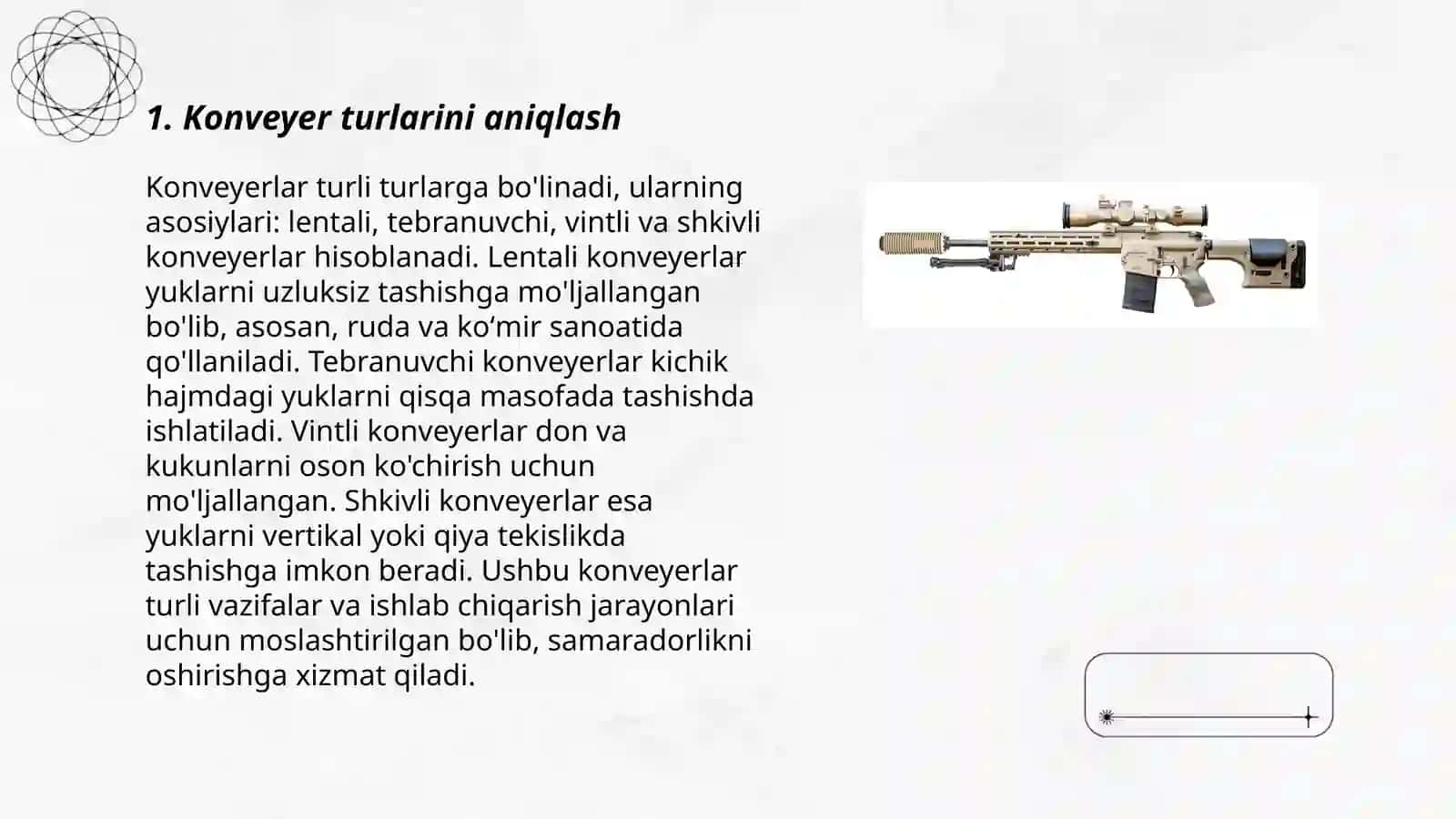 Konveyerlar tanlash, loyihalash, pnevmatik transport vositalari 3