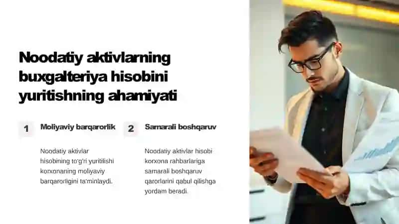 Noodatiy aktivlar hisobi 3