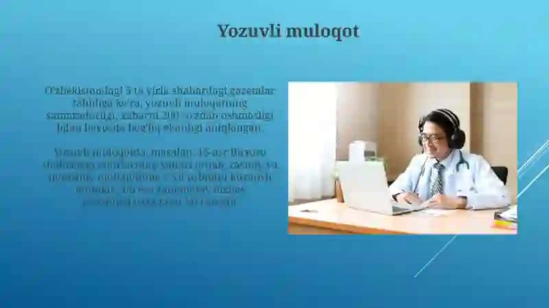 Muloqot haqida tushuncha 3
