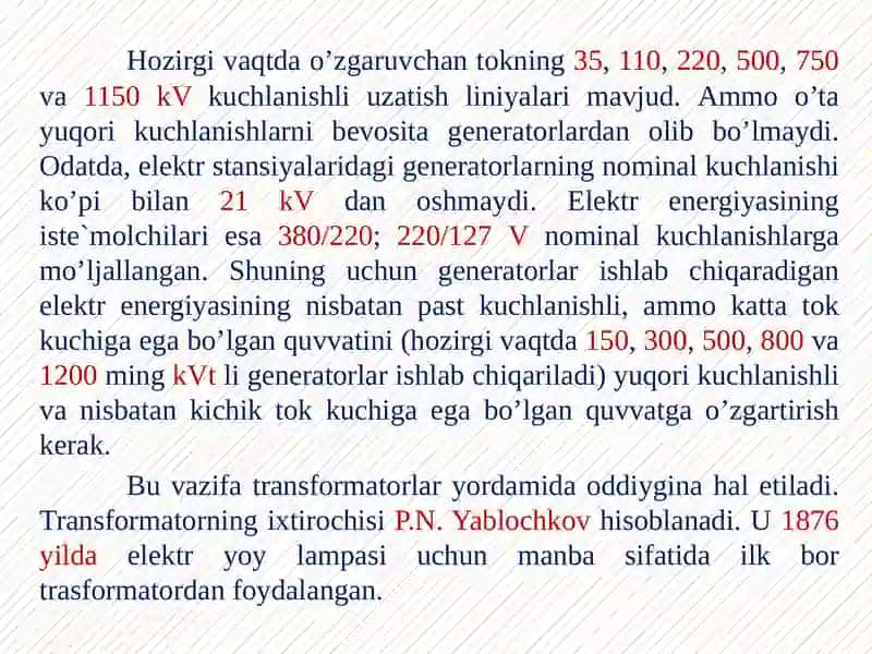 Transformatorlar 3