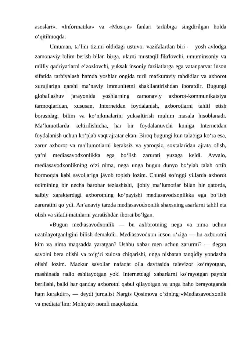 GLOBALLASHUV SHAROITIDA YOSHLARDA INTERNET MADANIYATINI SHAKLLANTIRISH 3