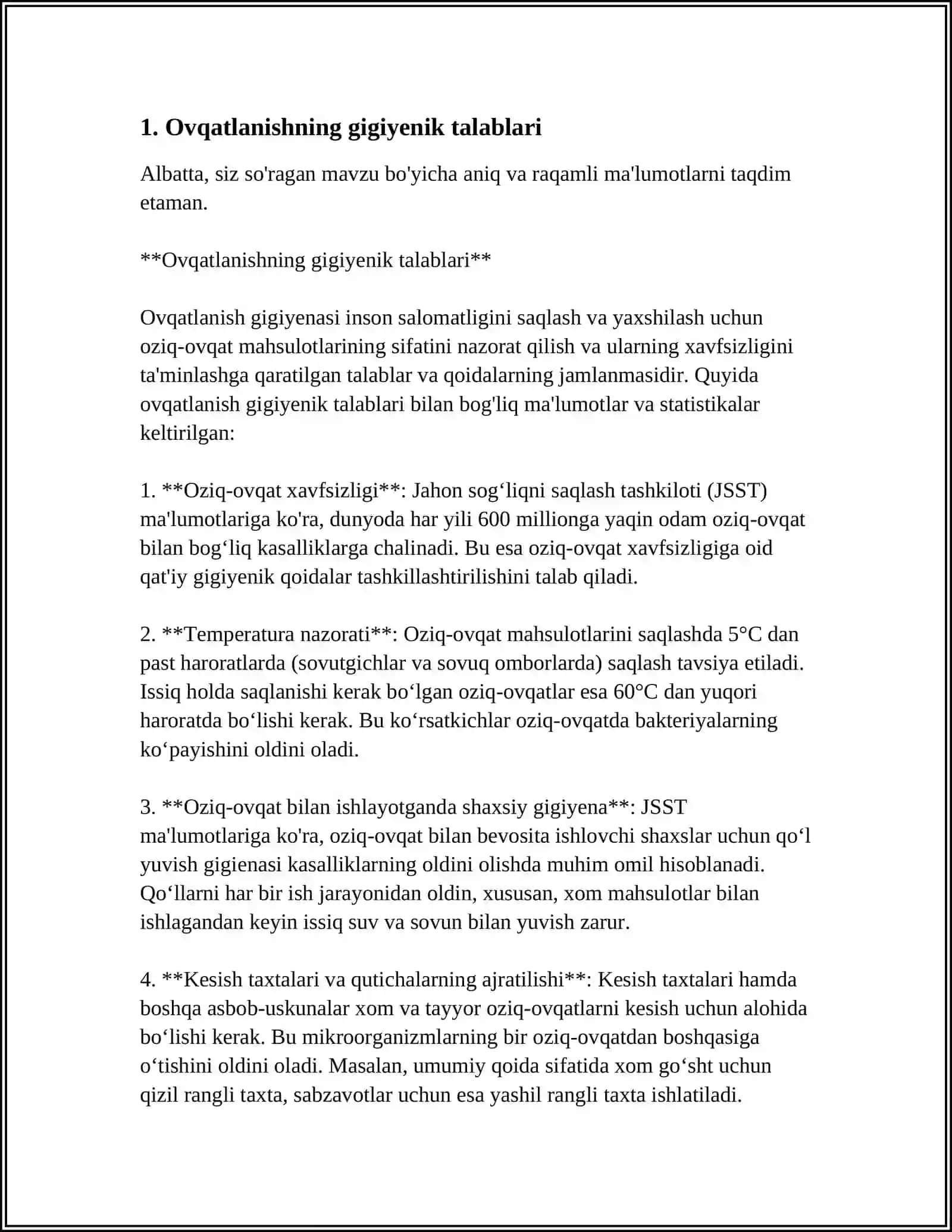 BEMORNING OVQATLANISHINI TASHKIL QILISH VA UNING GIGIENIK NAZORATI 3