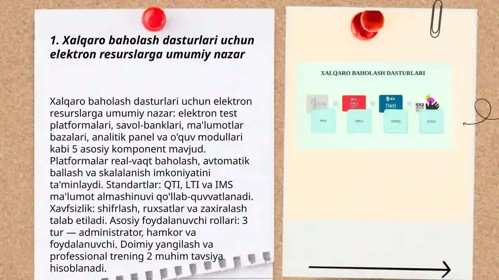 Xalqaro baholash dasturlari boʻyicha elektron resurslardan foydalanish 3