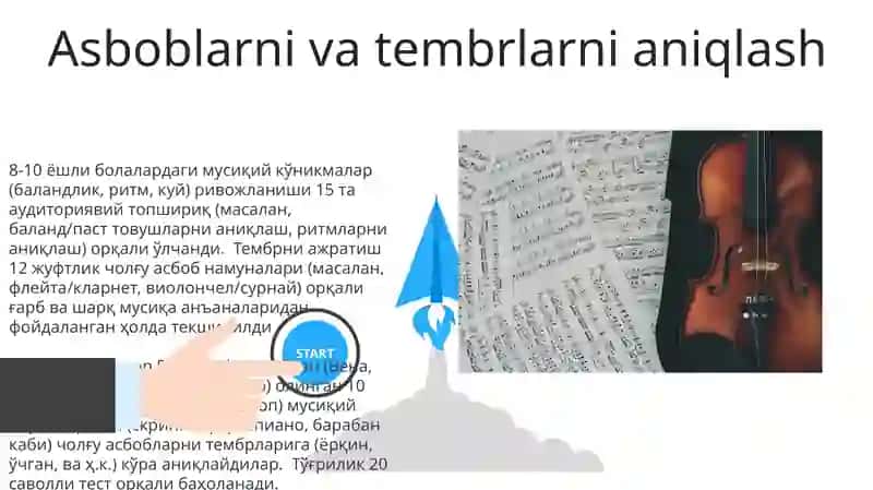 Musiquiy tinglashda idrok rivojlanishi 3