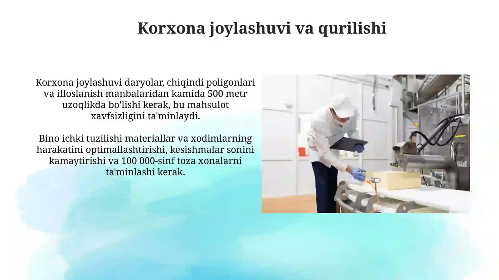 Kimyo-farmasevtikakorxonalarivaishchi-xodimlargaqoʻyiladigantalablar 3