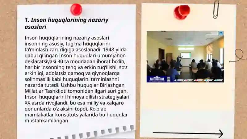 Yangi õzbekistonda inson huquqlari va erkinliklarining yaratilishi 3