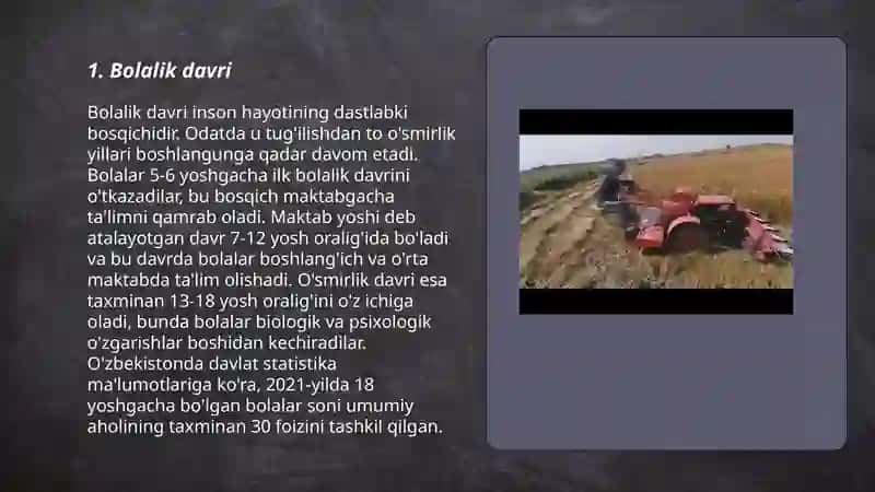 Bolalik davri 3