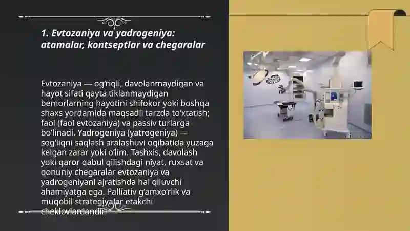 Zamonaviy tibbiyotda evtozaniya va yadrogeniya muamolari 3