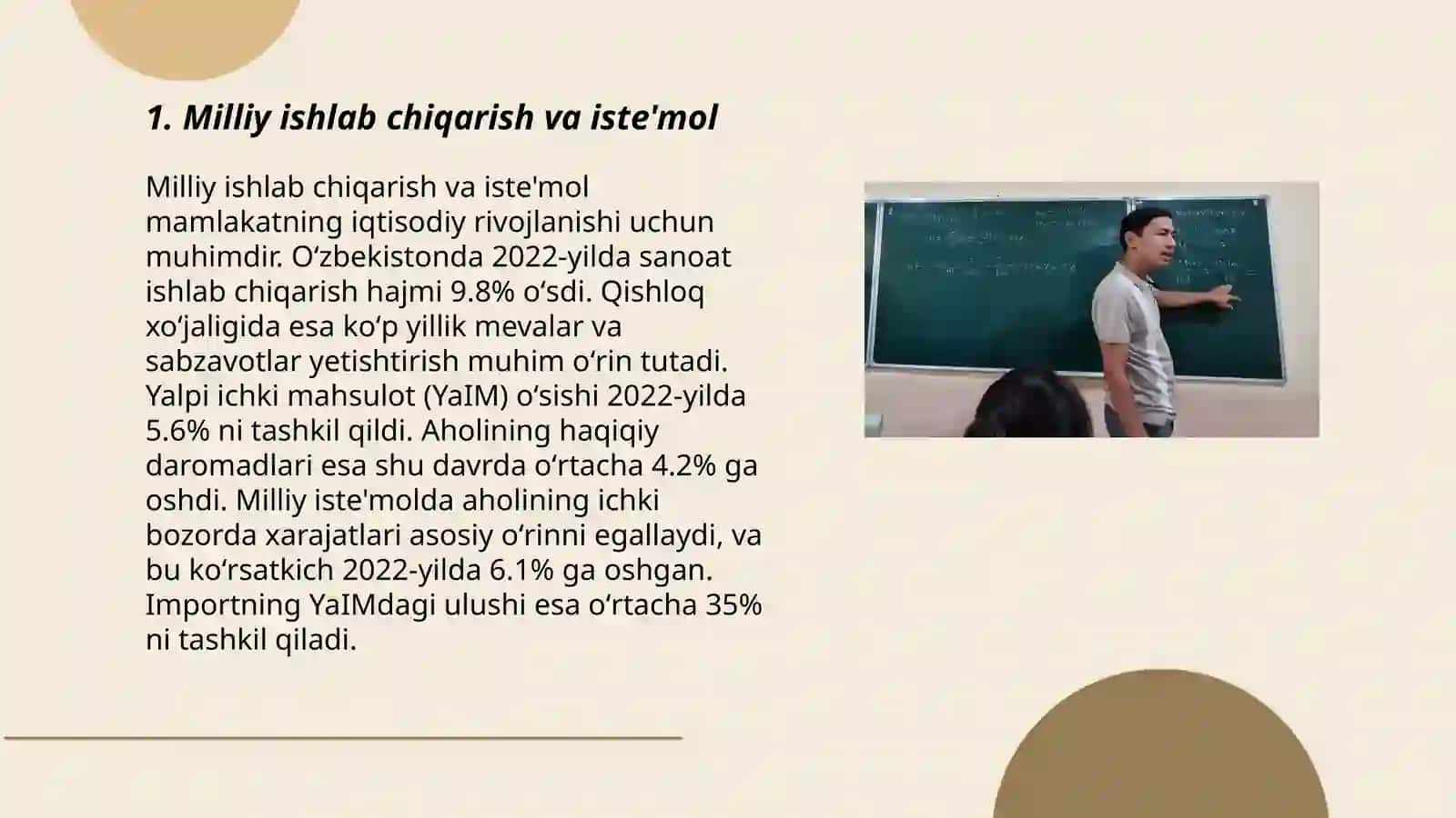 Milliy iktisodiyotning nisbatlari va muvozanati 3