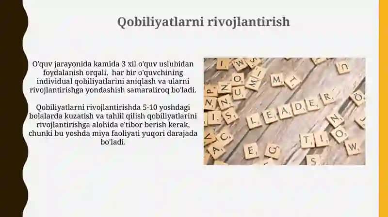 Qobilyat va pedagogik qobilyat haqida tushuncha 3