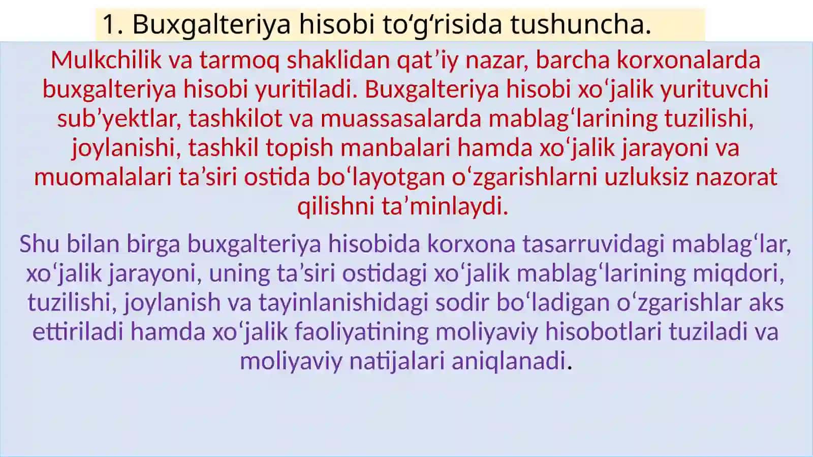 Buxgalteriya hisobi xizmatinitashkil etish 3