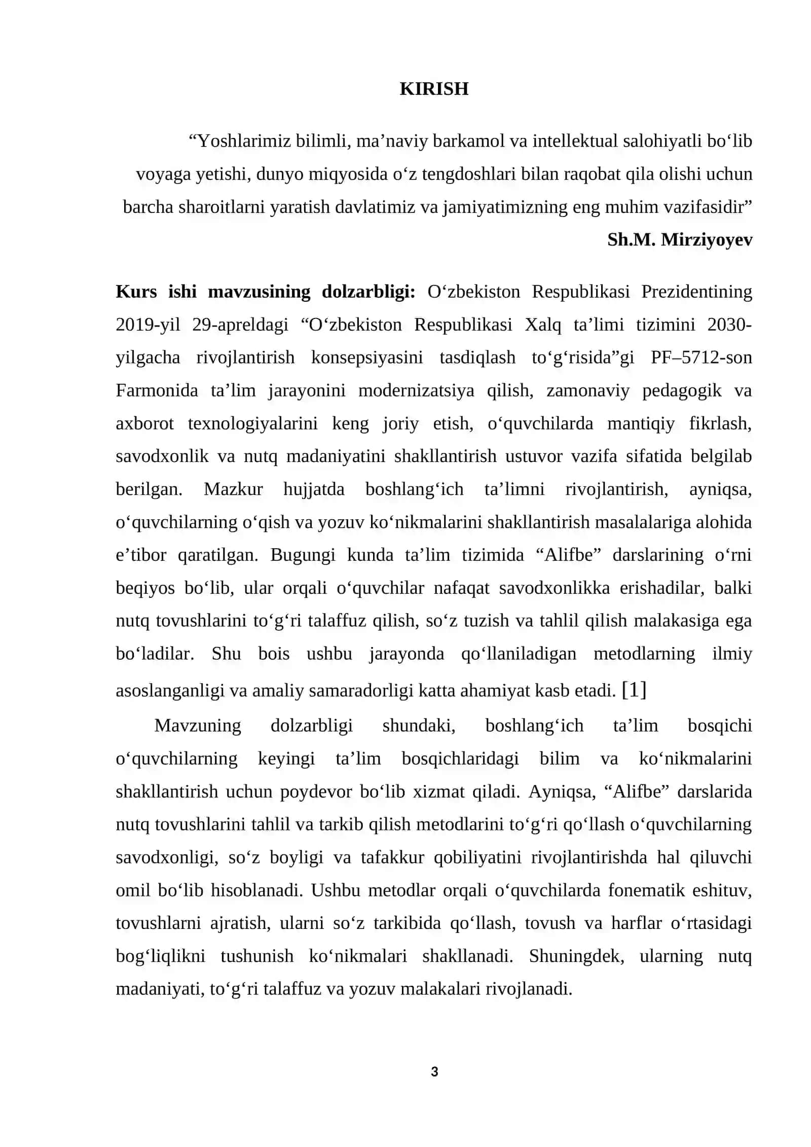 Alifbe darslarida nutq tovushlarni tahlil va tarkib qilish metodlarining qo'llanilishi 3