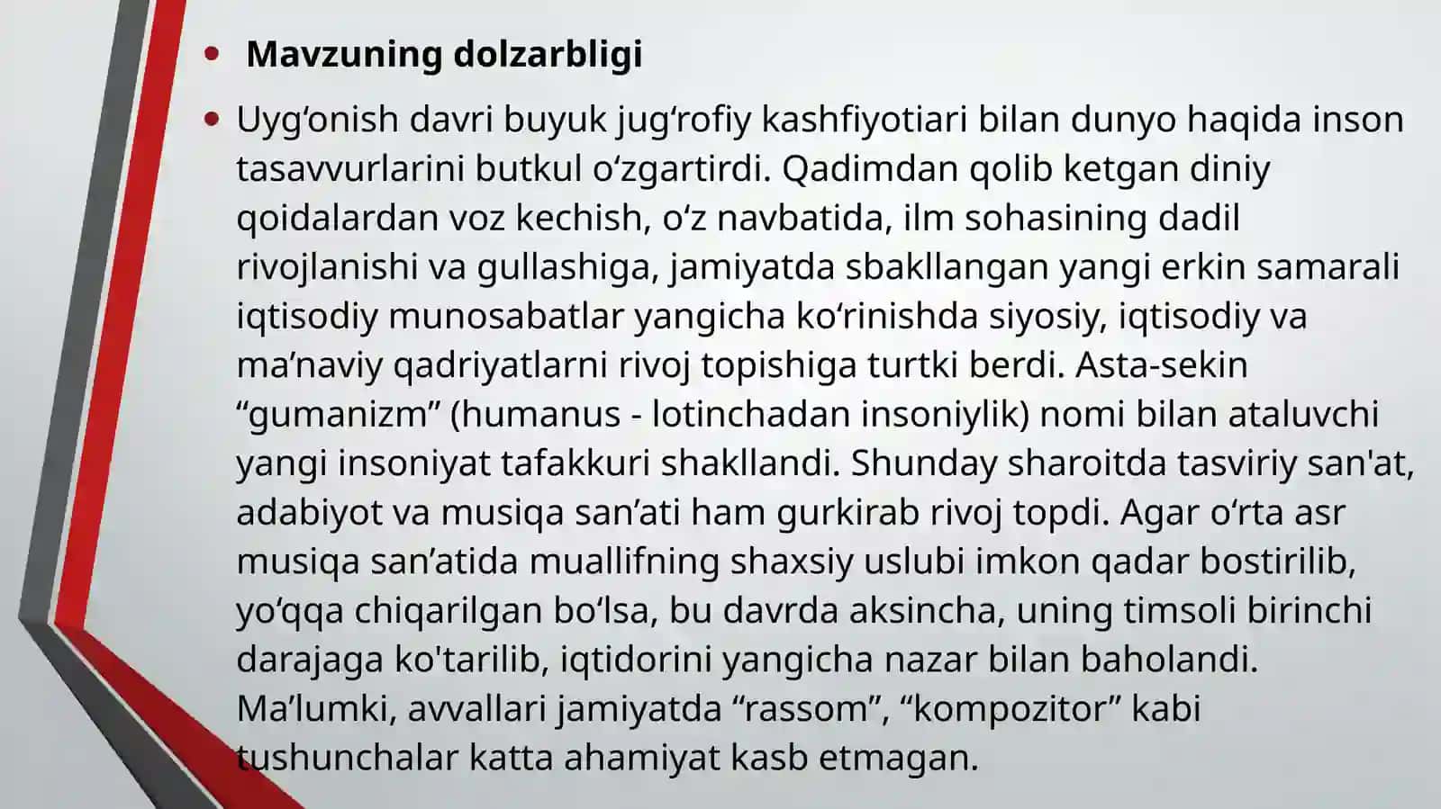 «BAROKKODAVRIDA ANGLIYA, OLMONIYA MUSIQA MADANIYATINING YUKSALISHI» 3