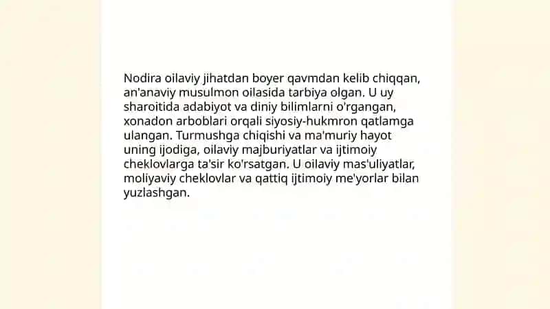 Nodira hayoti va ijodi. Manga ishq ichra G'azali tahlili 3