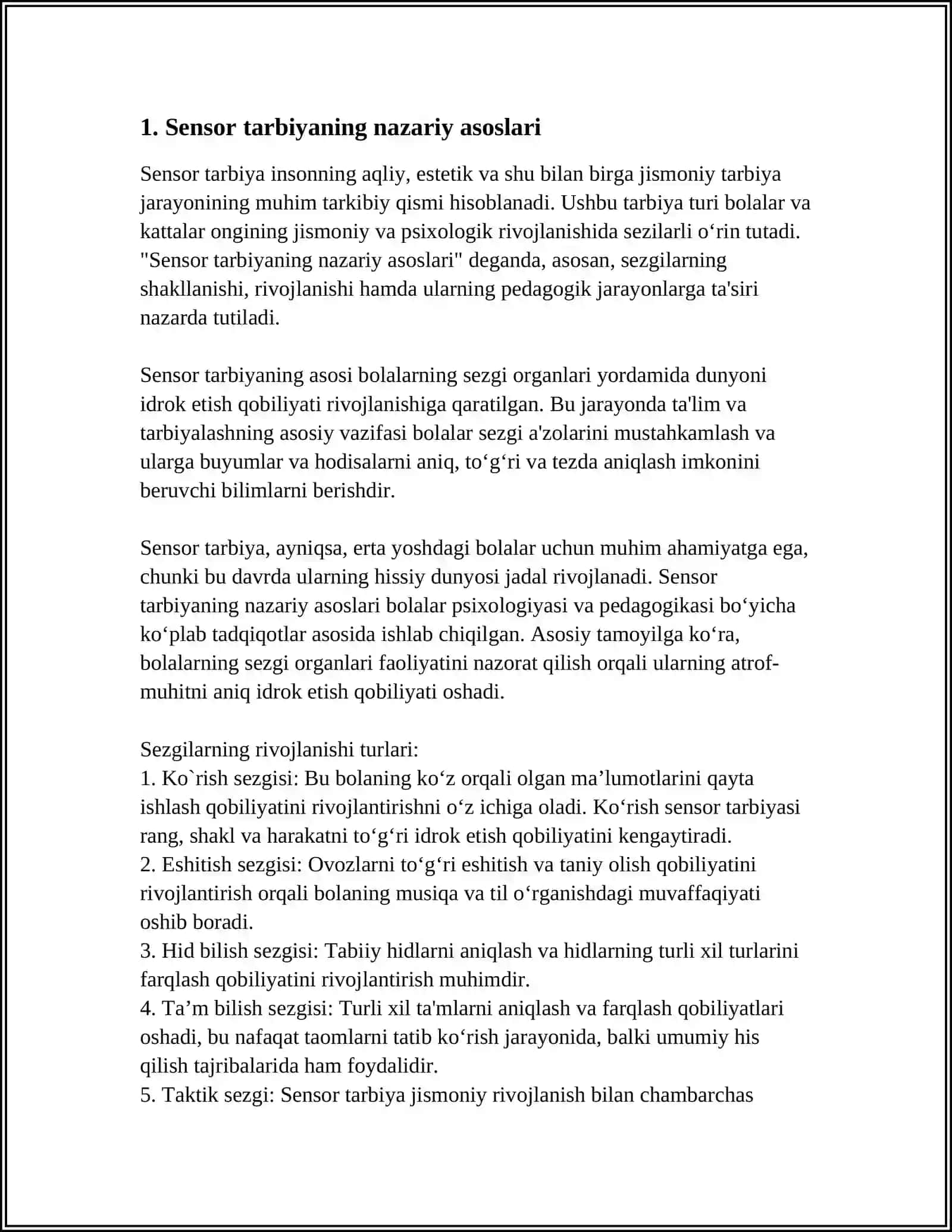 SENSOR TARBIYA 3