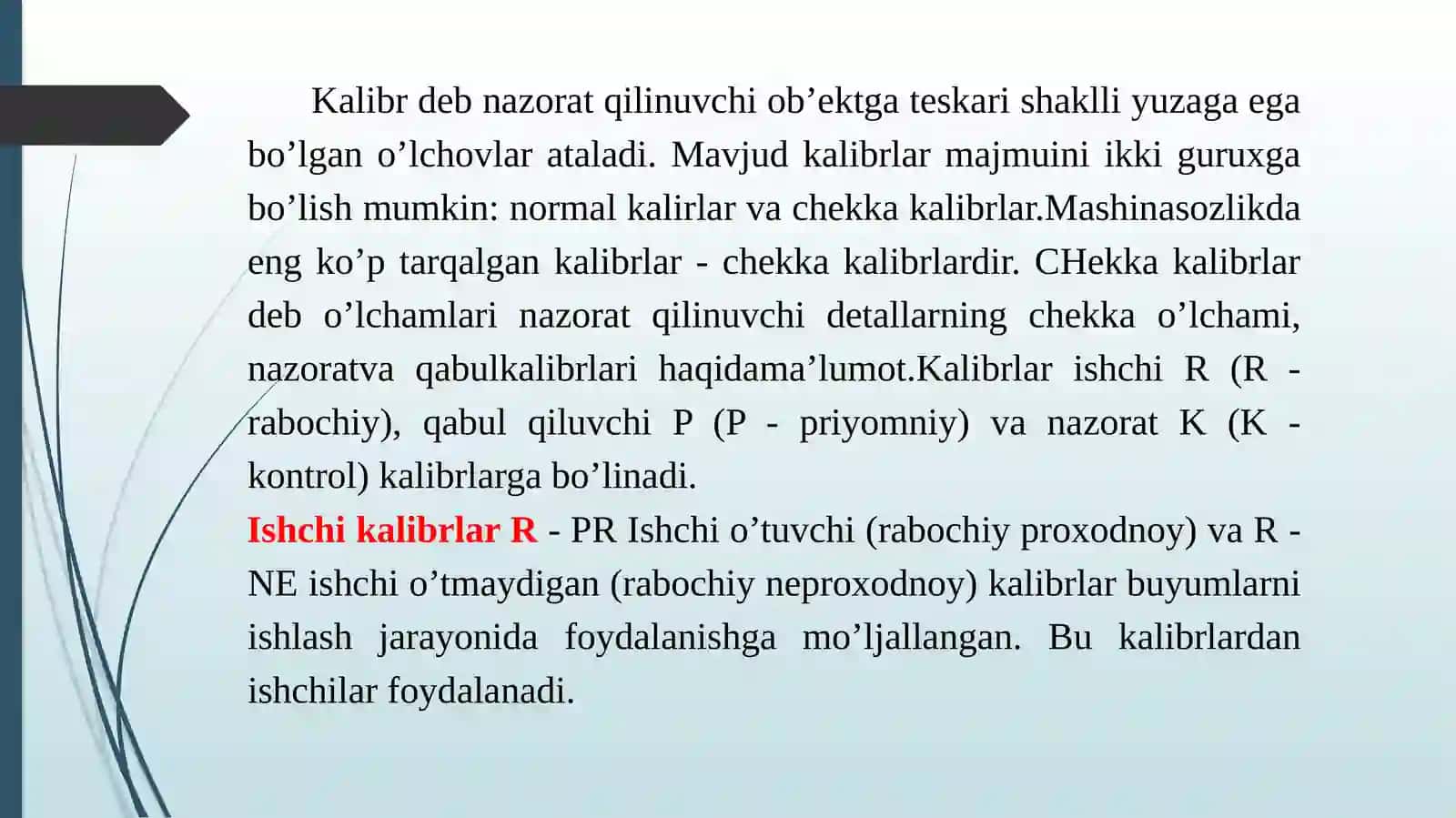 Kalibr va uning turlari 3