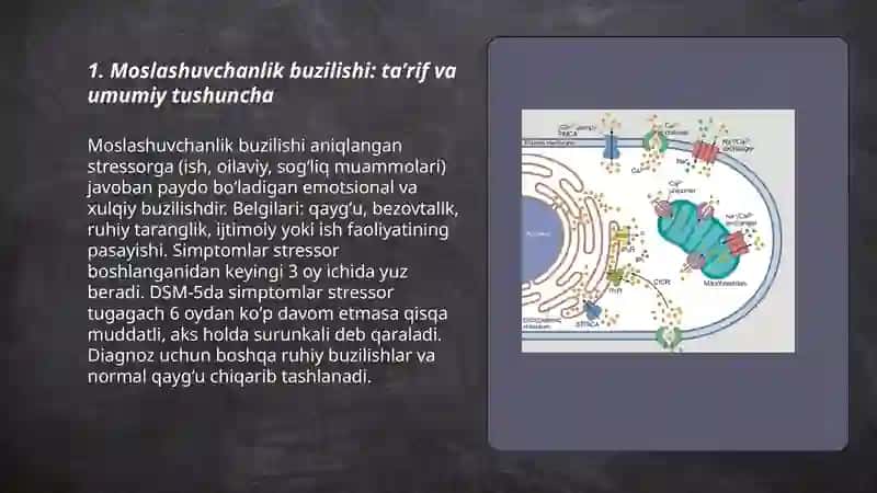 Moslashuvchanlik buzilishi reaksiyasining turlari va mexanizmlari 3