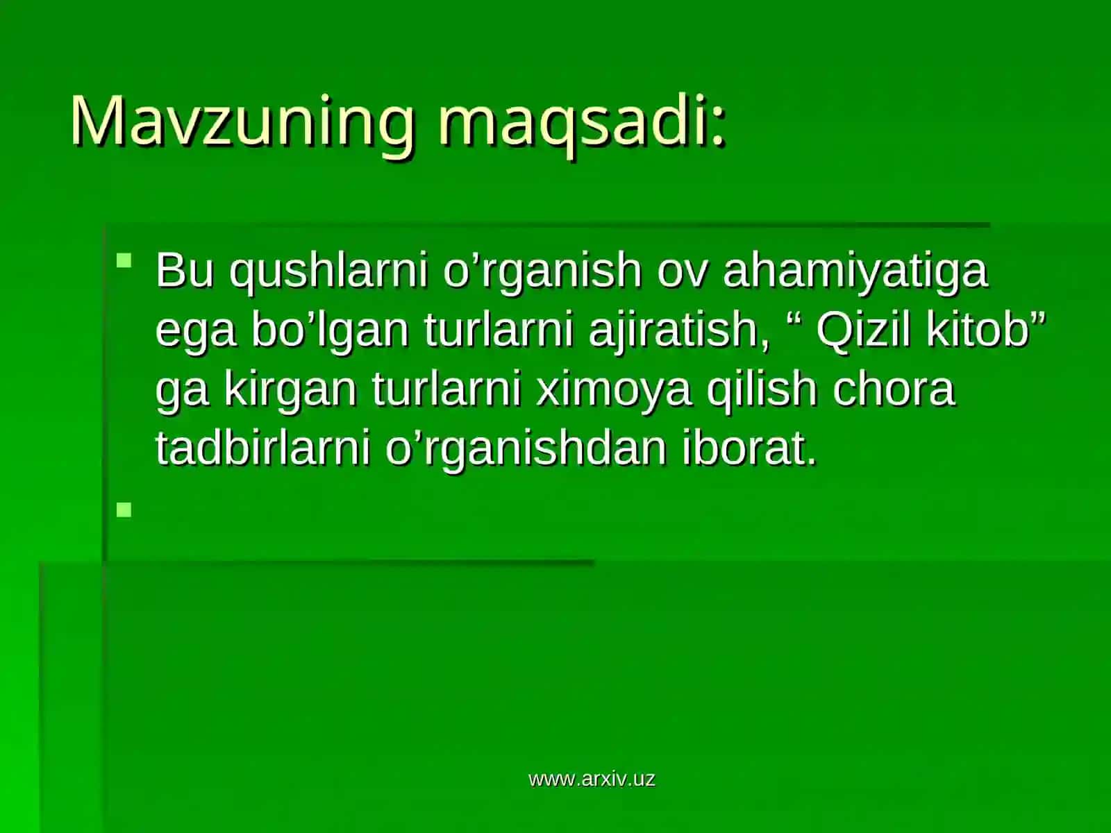 Farg’ona vodiysi hayvonlarining bioxilma xilligini saqlash muammolari 3