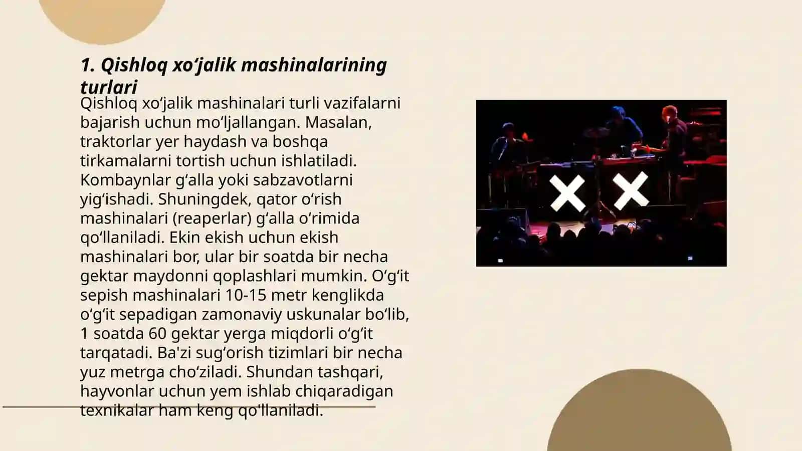 Qishloq xoʻjalik mashinalarini oʻrganish va foydalanish xavfsizligiga rioya qilish 3