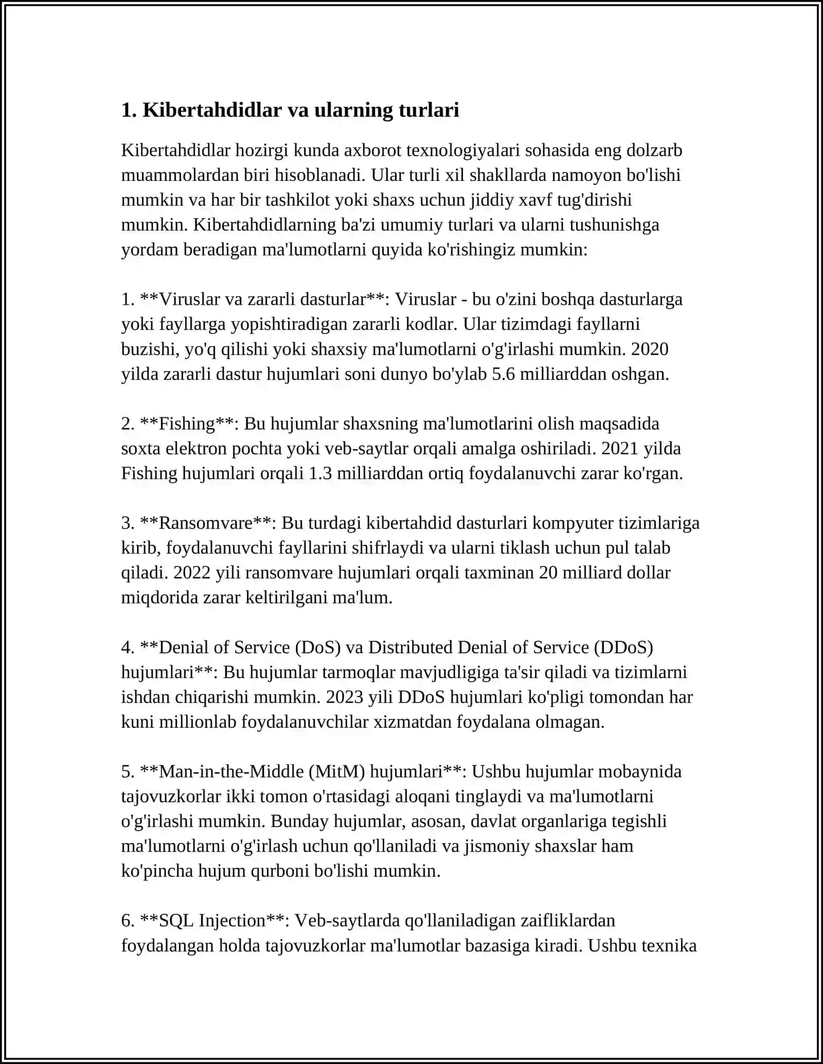 KIBERTERORIZM VA KIBERTAHDIDLAR ULARNI BARTARAF ETISH IMKONIYATLARI, MEDIA MUHITDA AXLOQIY, TARMOQ ODOB-AXLOQI 3