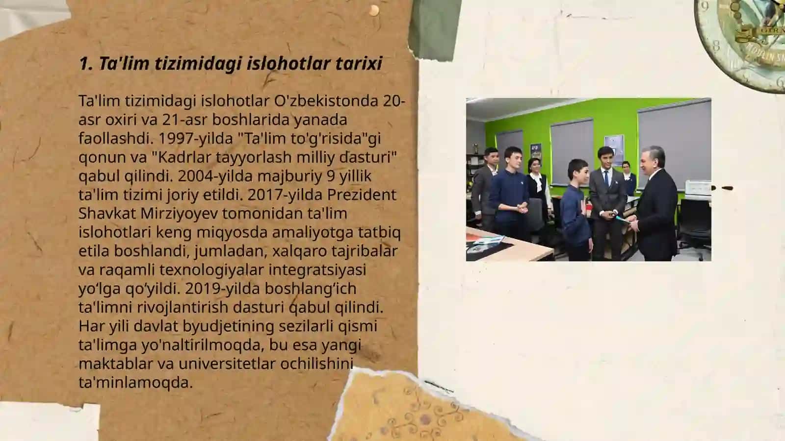 Ta'lim Tizimidagi Islohotlar Tarixi 3