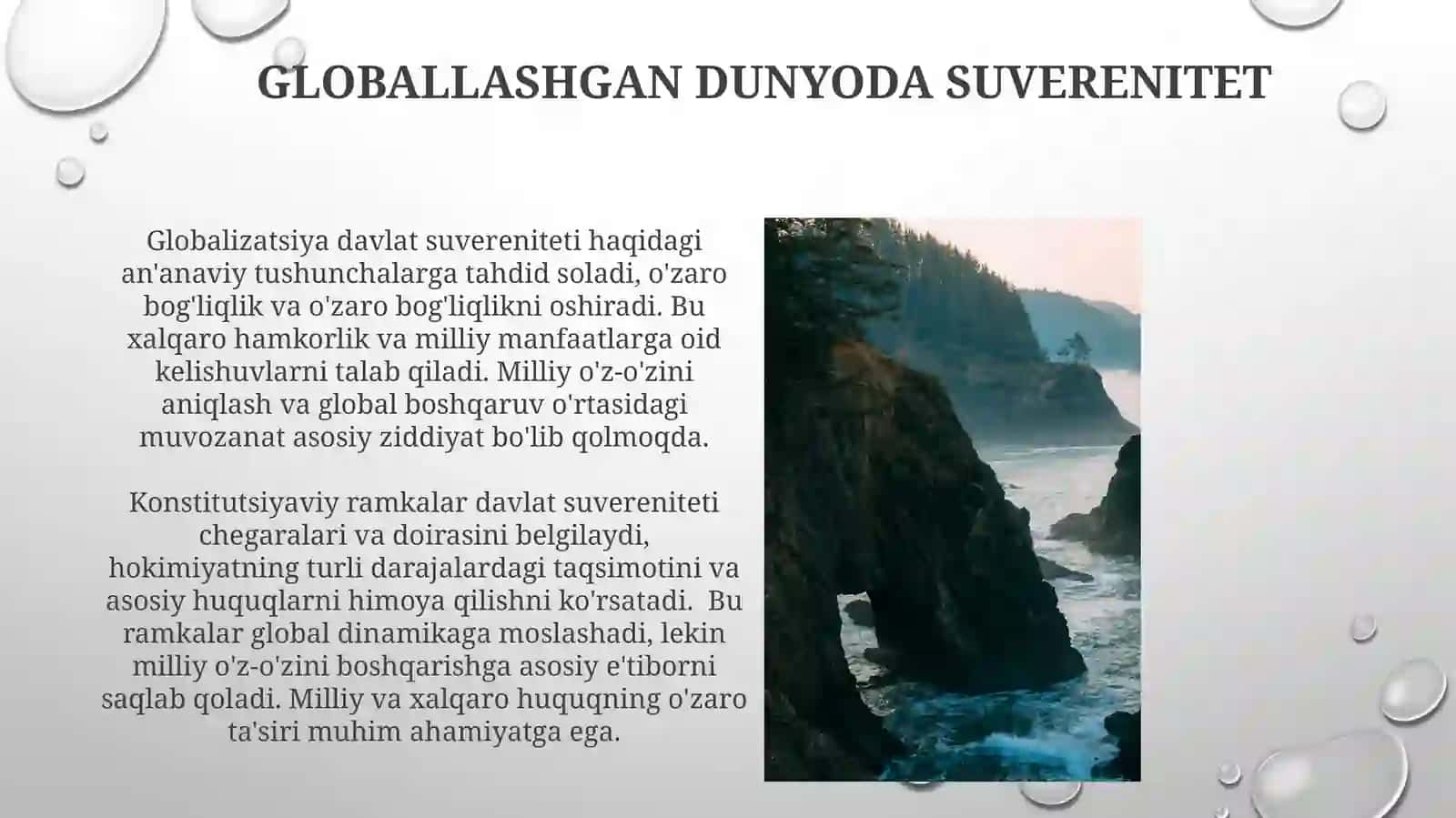 Davlat suvereniteti va uning konstitutsiyaviy asoslari 3