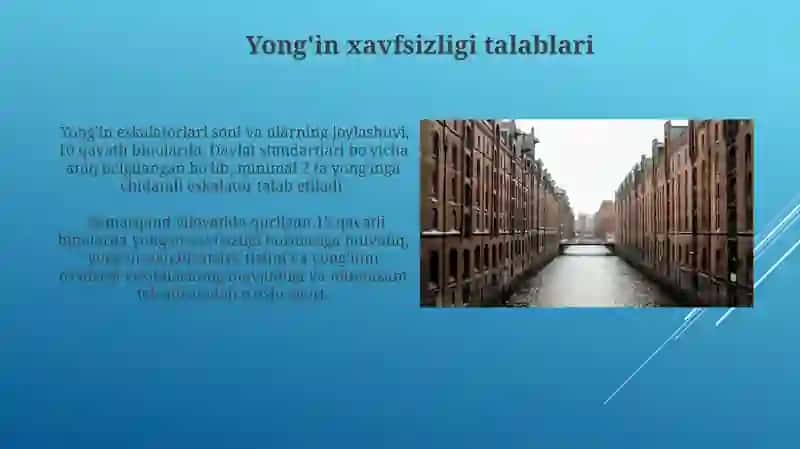 Turar-joy binolarni loyihalash uchun qoʻllaniladigan asosiy talablar 3
