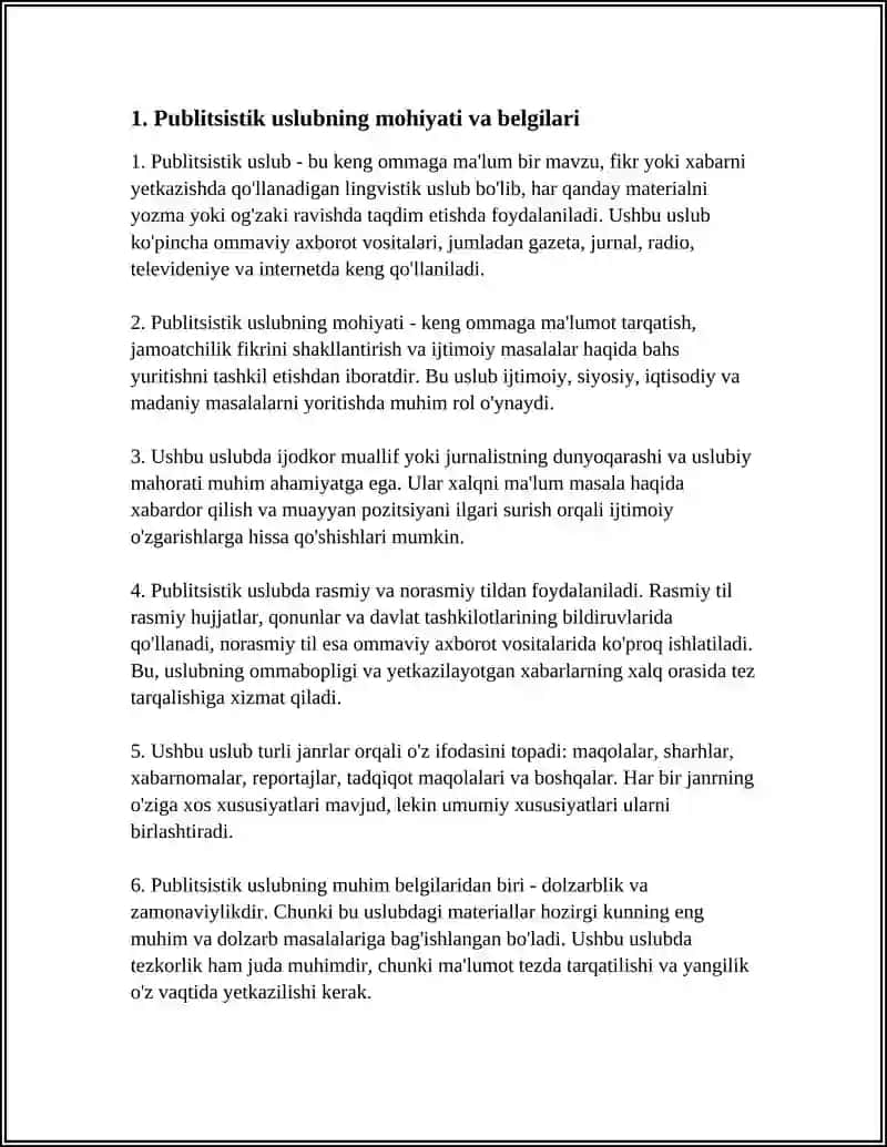 PUBLITSISTIK USLUB 3