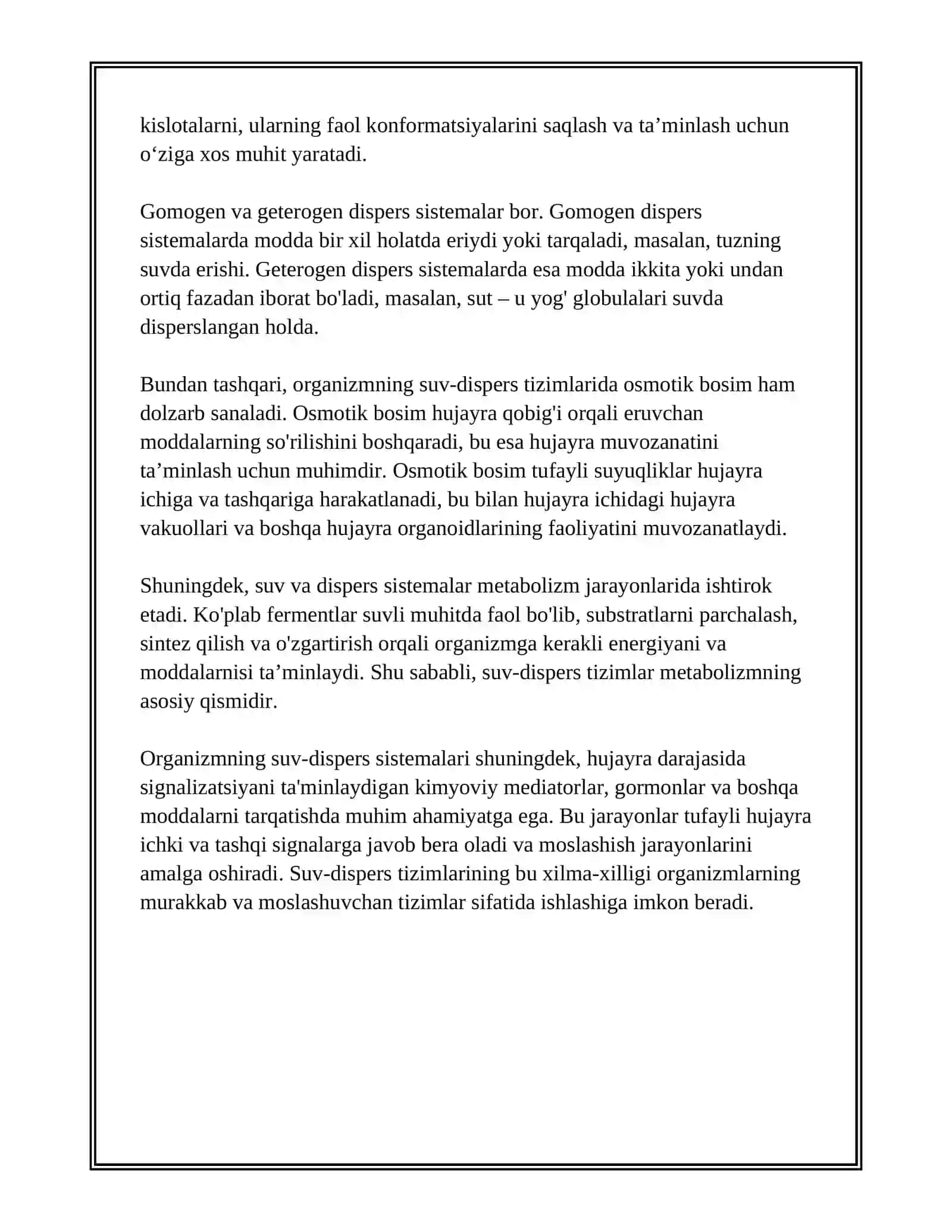 ORGANIZIMNING SUV-DISPERS SISTEMASI HAQIDA SLAYD 3