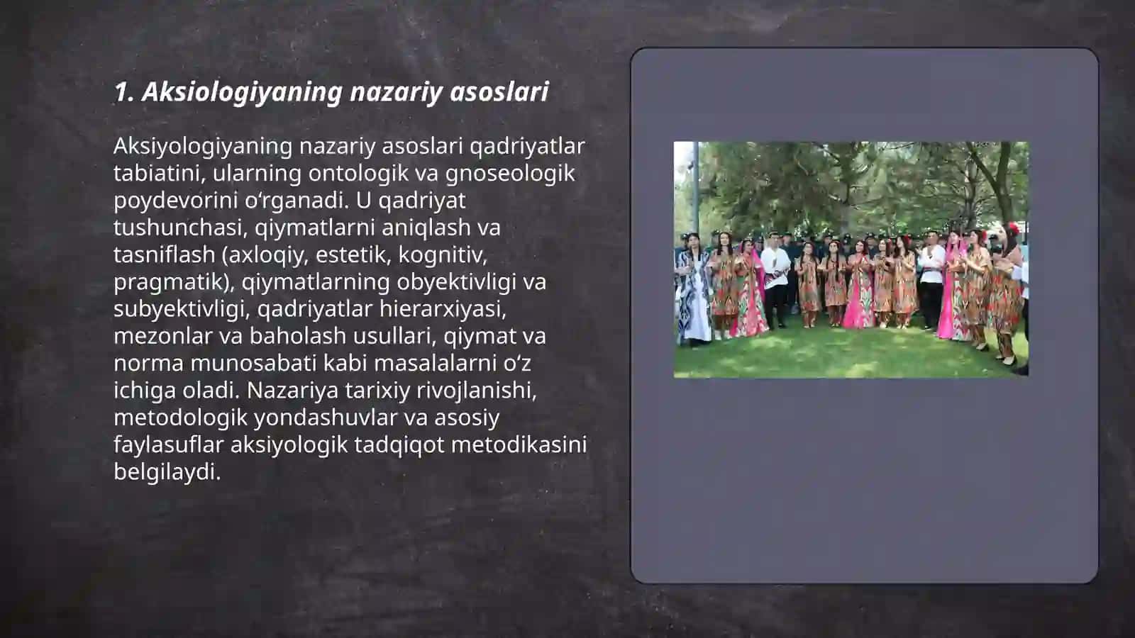 Qadriyatlar falsafasi (aksiologiya) 3
