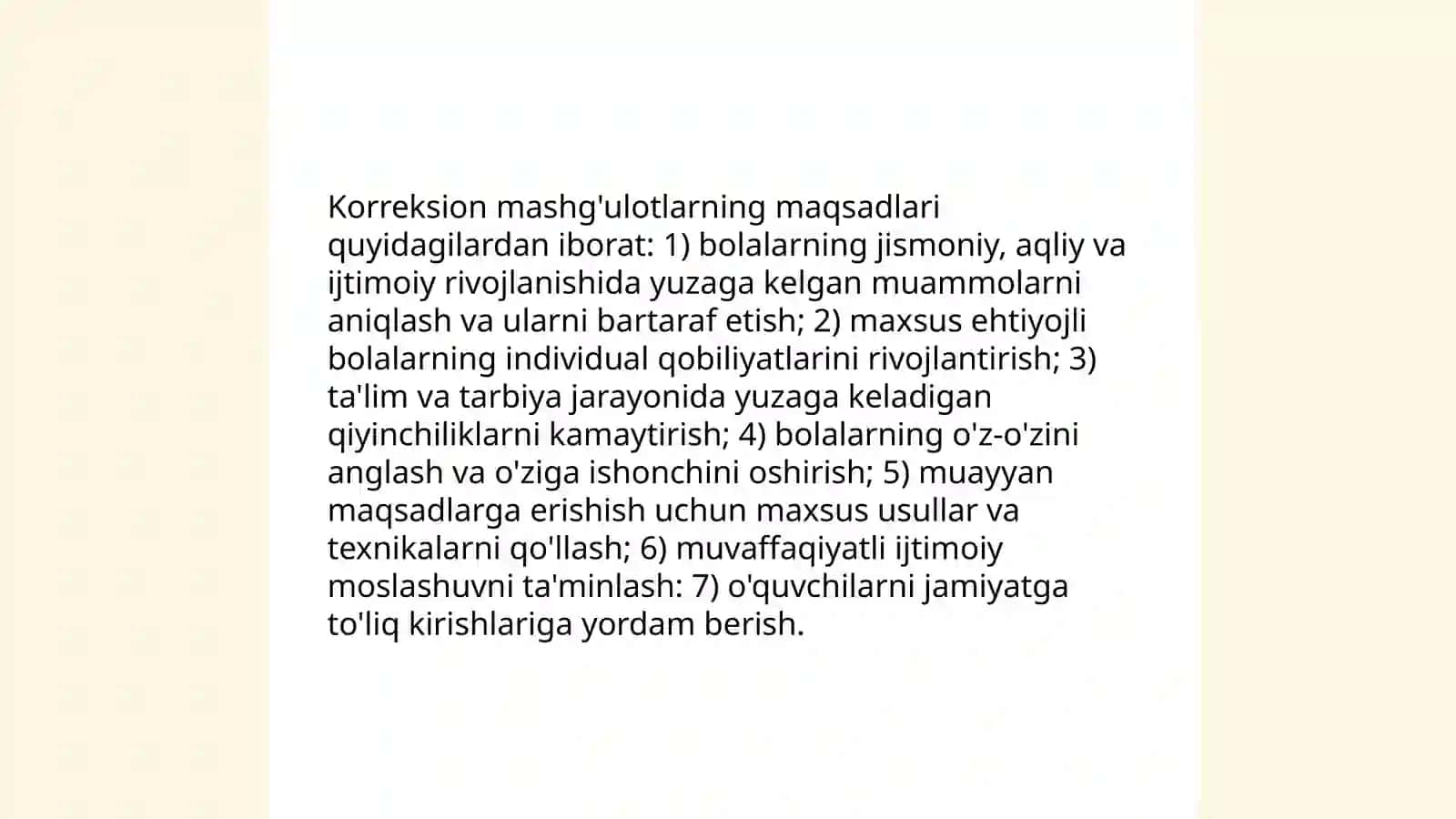 Korreksion mashg'ulotlarini otkazishning maqsadi va metodikasi 3