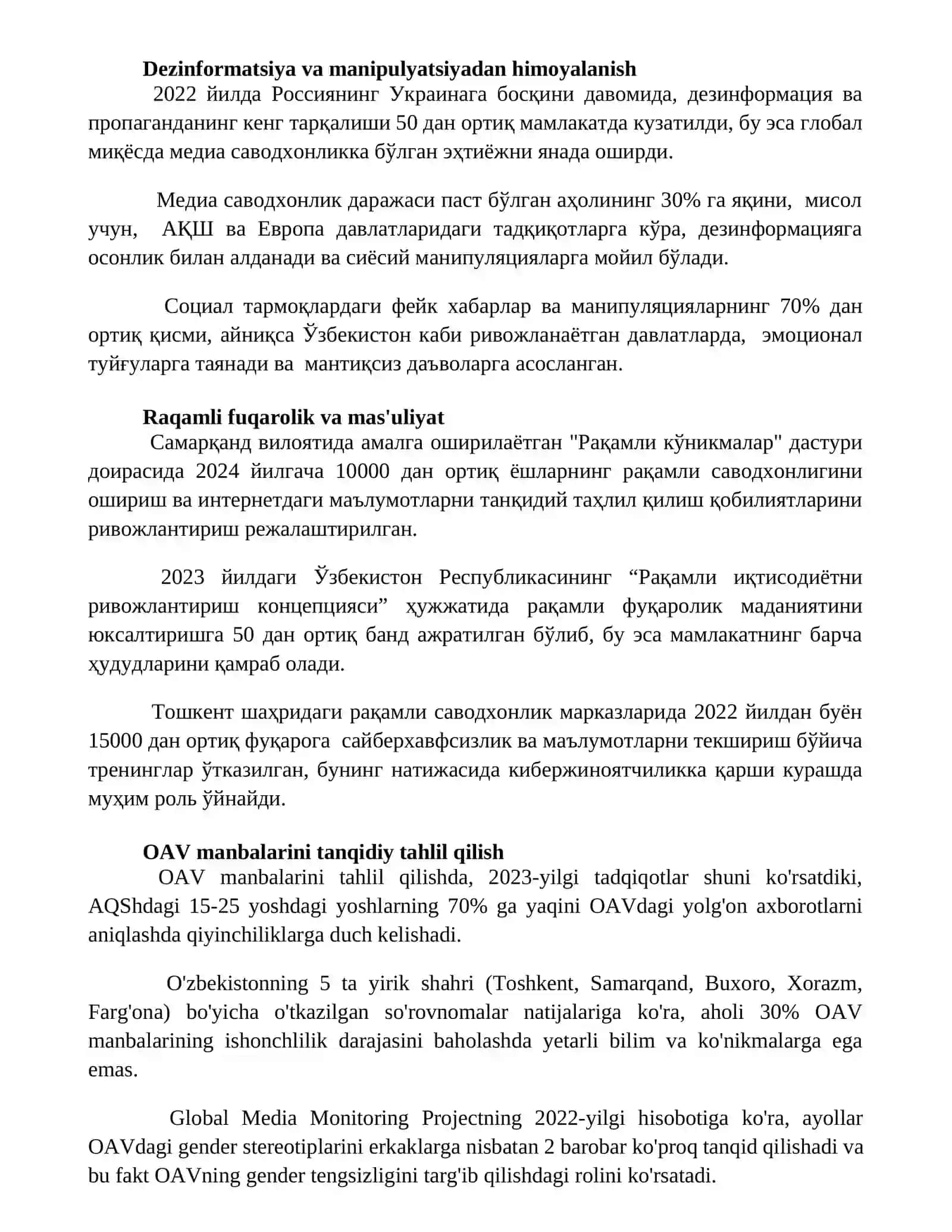 Media savodxonlik tushunchasi va uning ahamiyati 3