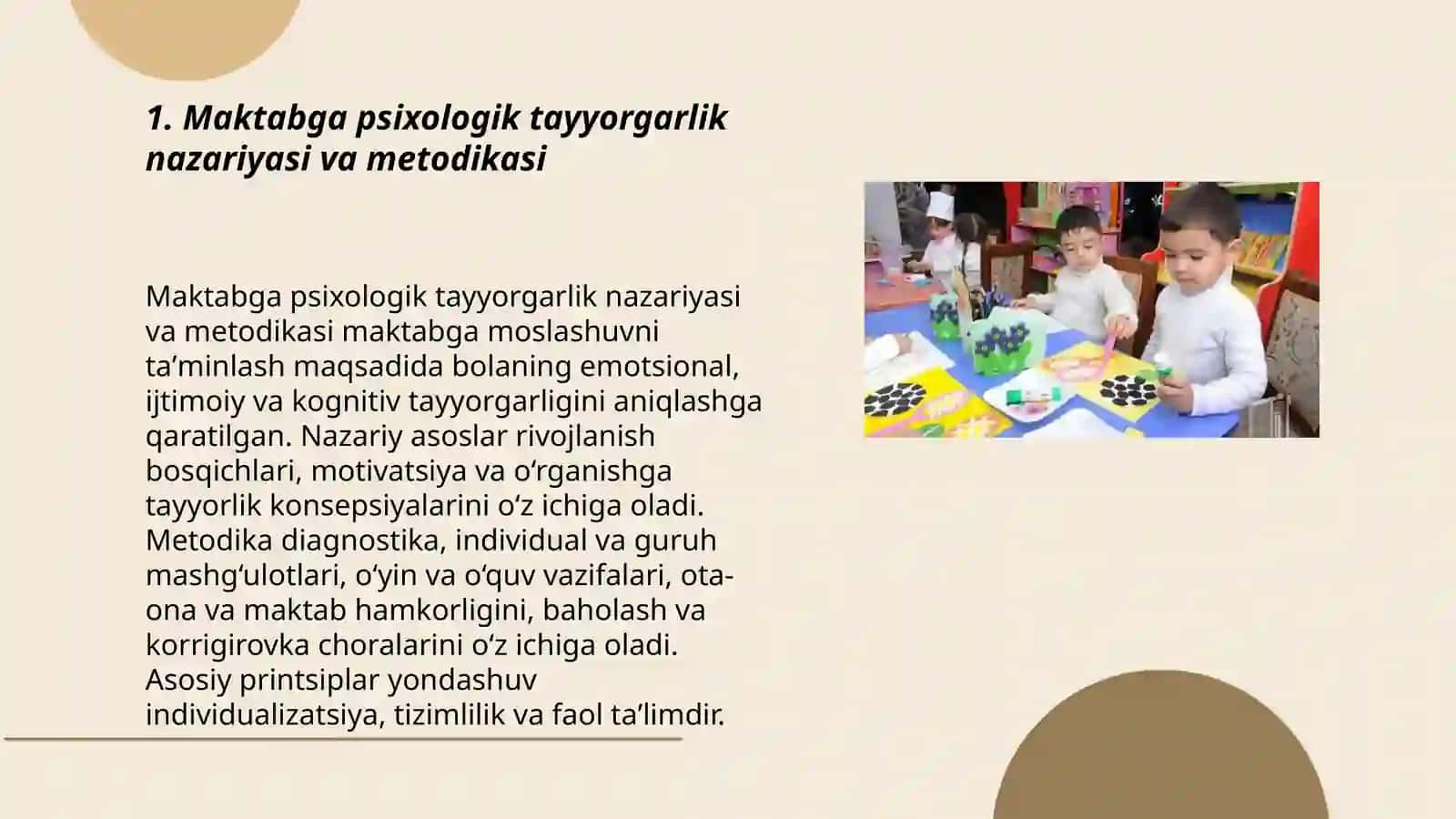 Maktabga psixologik tayyorgarlikning nazariy asoslari 3