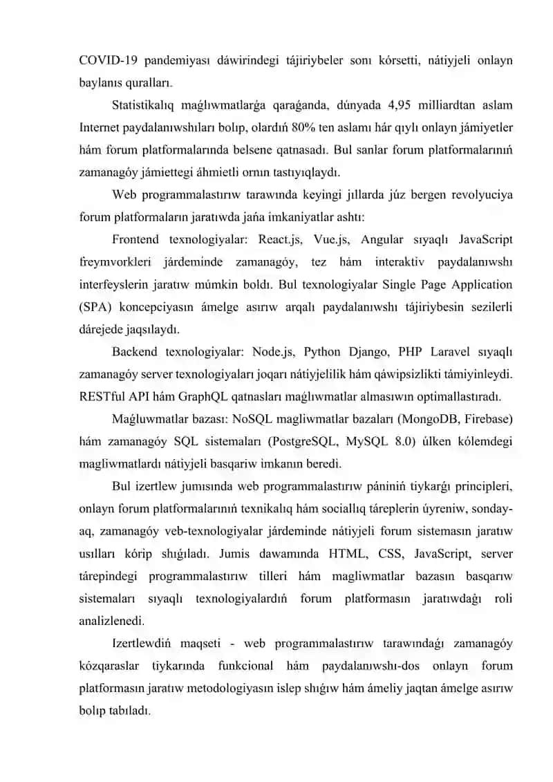 Frilanserler ham jumis beriwshiler kurs ishi 3