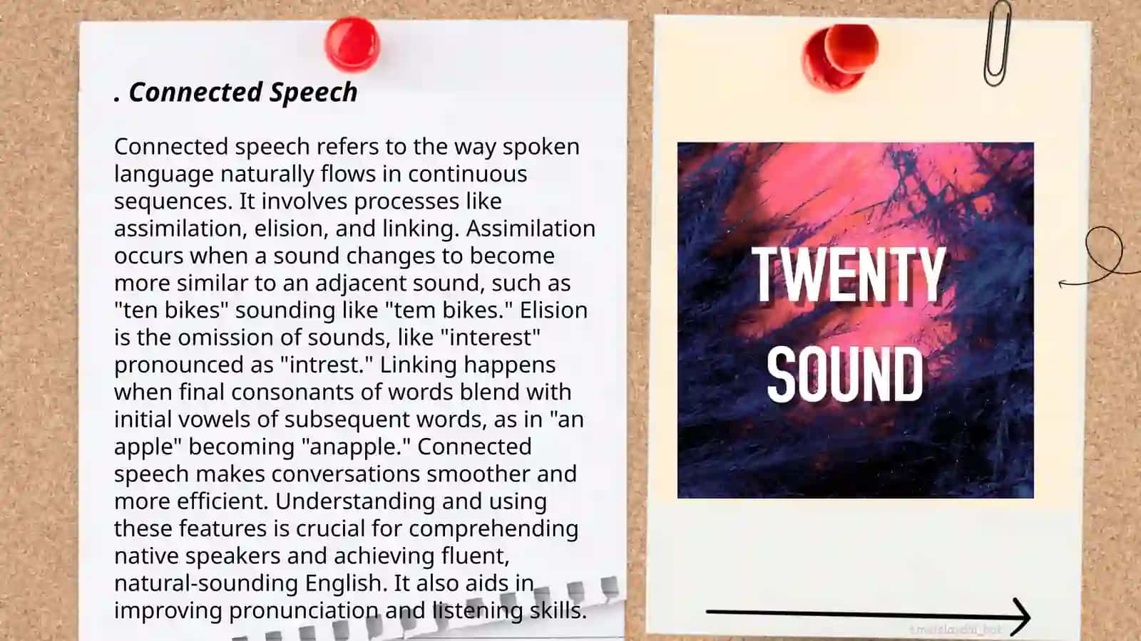 Linking sounds 3