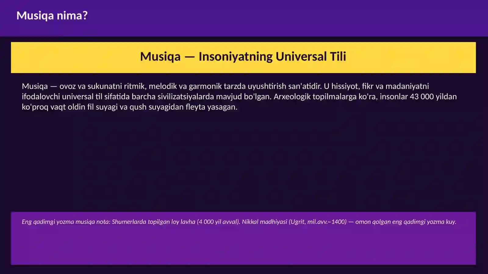 Musiqa Tarixi 3