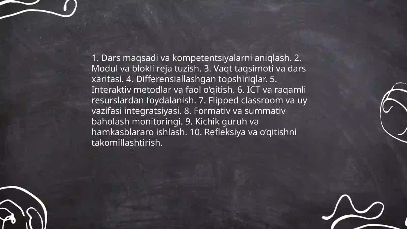 O'quv jarayonini samarali boshqarish va tashkil etish asosiga qurilgan pedagogik texnologiyalar 3