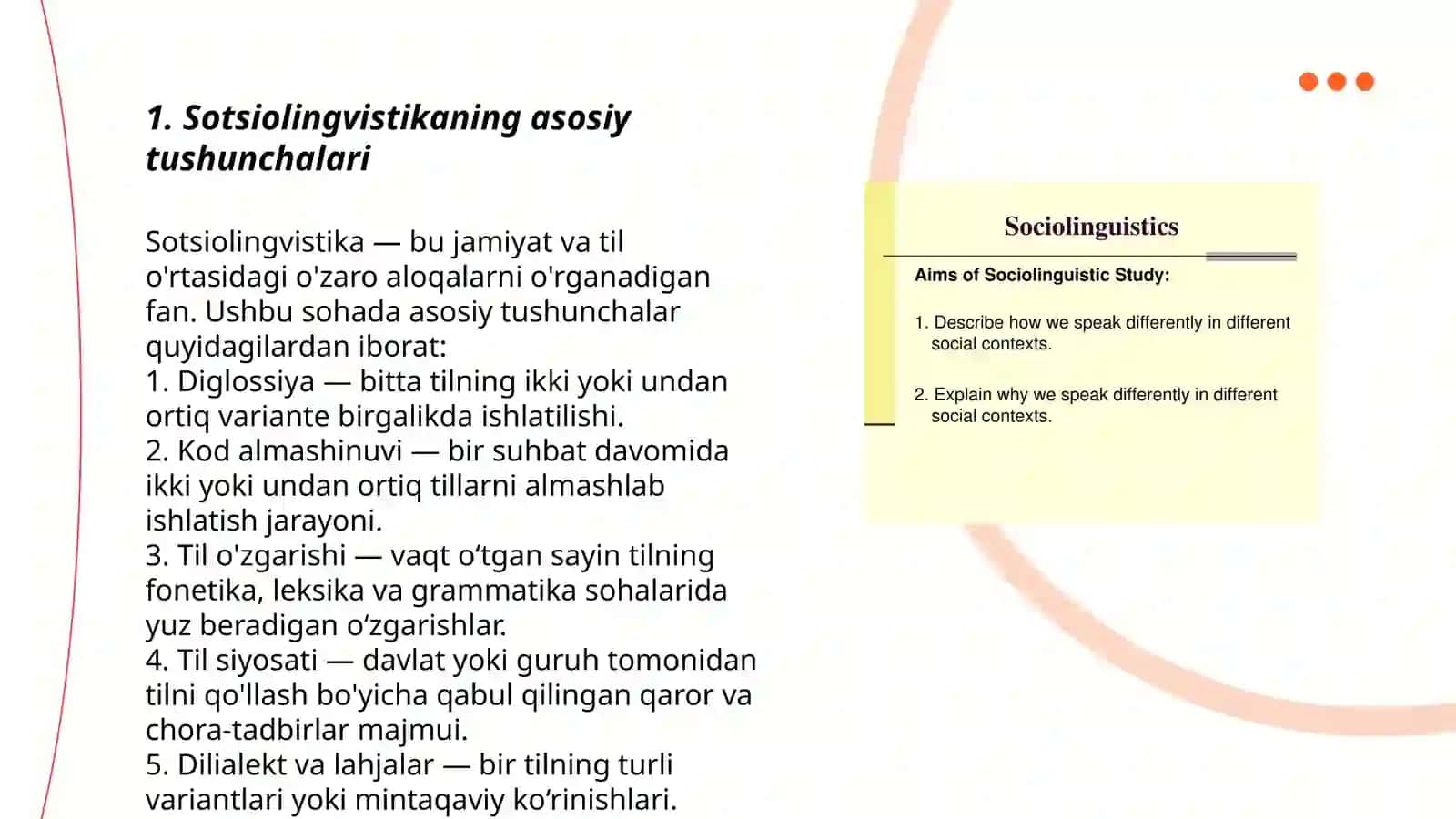 Sotsiolingvistika 3