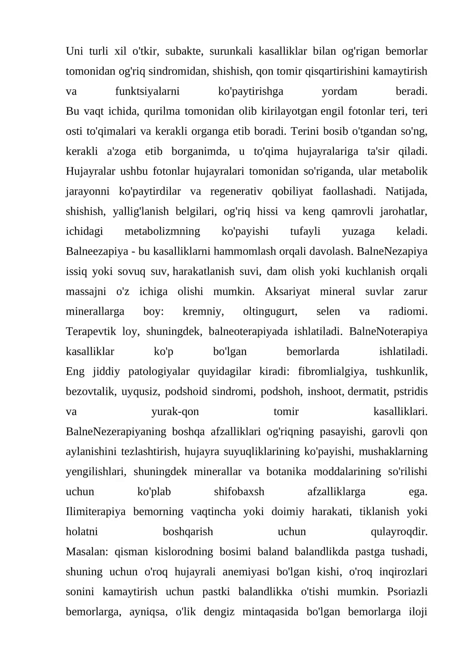 Oddiy fizioterapevtik muolajalar 3