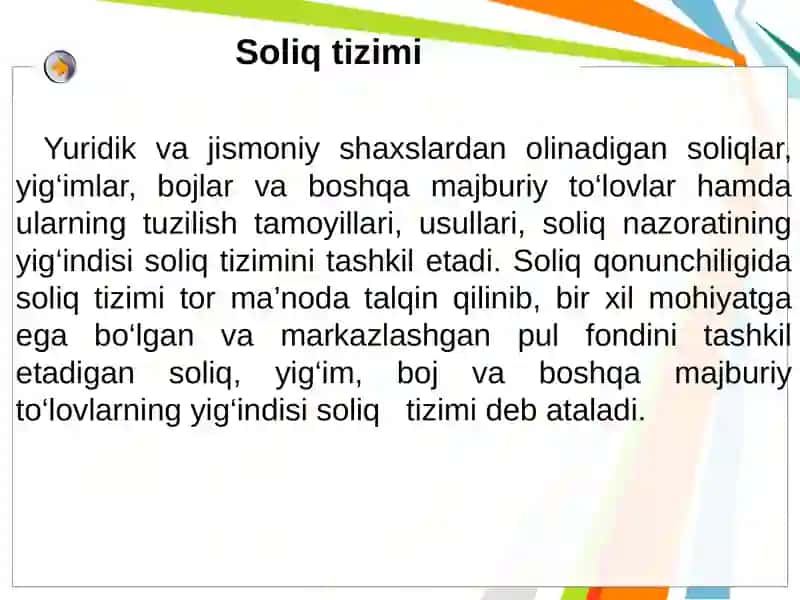 Soliq tizimi 3