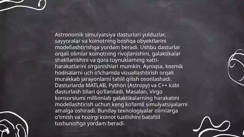 Astronomiya o’qitishda zamonaviy kompyuter va dasturiy mahsulotlardan foydalanish usullari 3