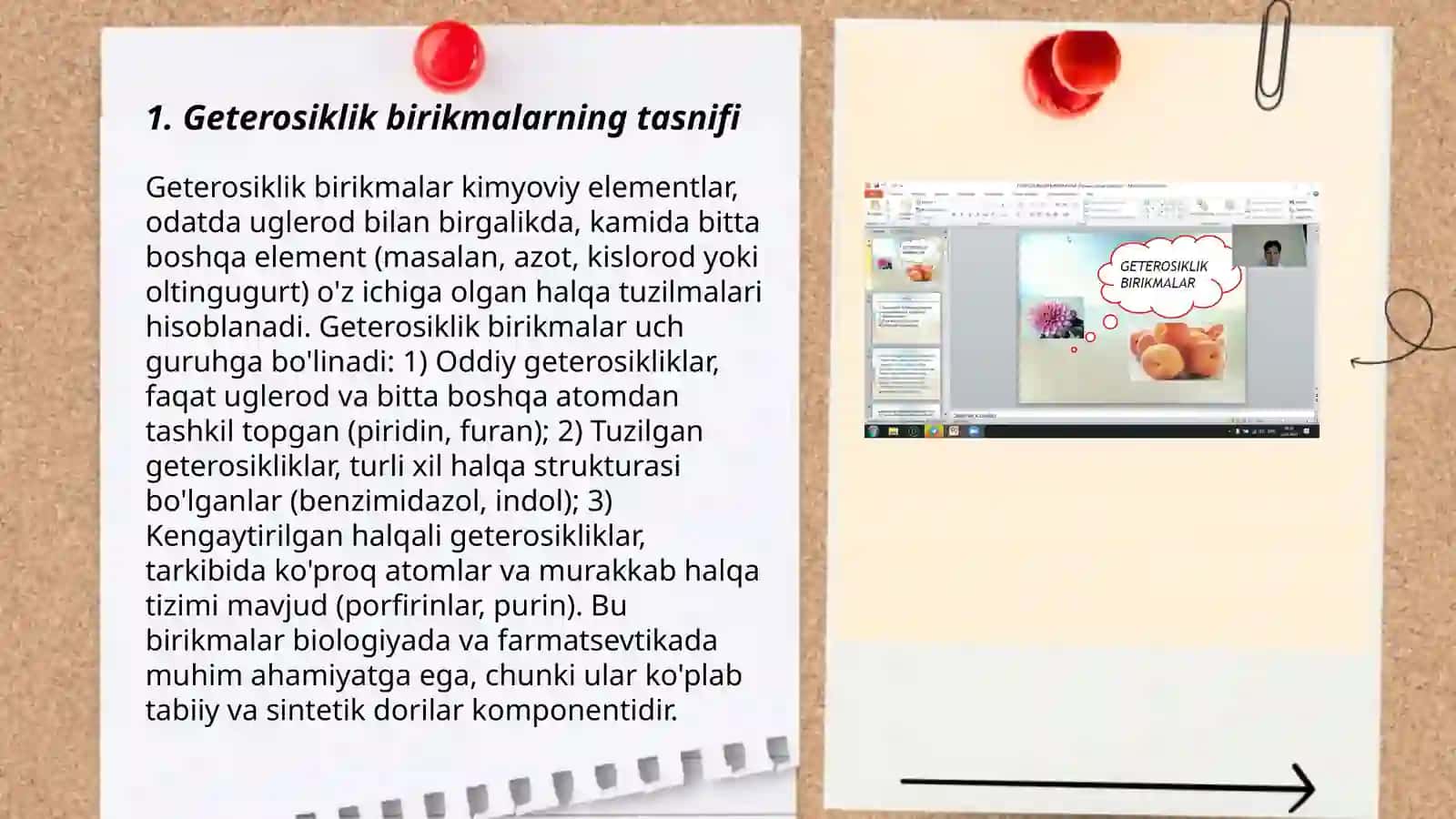 Geteroxalqali(geterosiklik) birikmalar 3